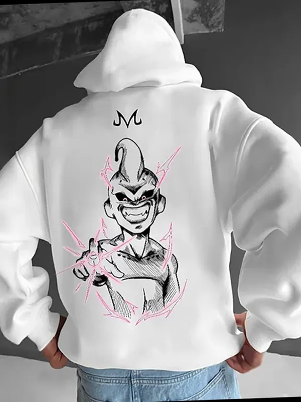 Men's Casual Dragon Ball Majin Buu Hoodie