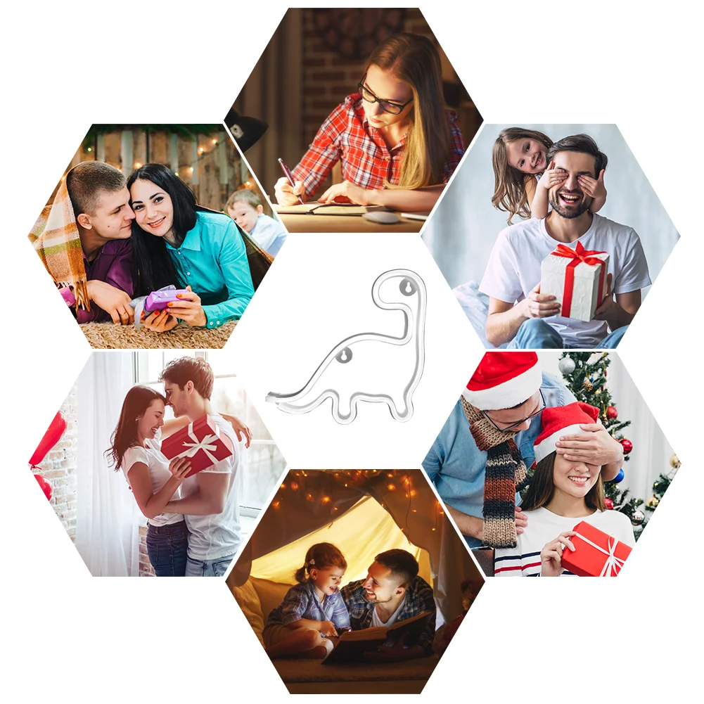 Dinosaur LED Neon Light Colorful Neon Sign Hanging Decoration Lamp (Green)