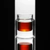 DW Double-Layer Glass Coffee Cup hHand-Brewed Coffee Tasting And Smelling Cup Ltalian Espresso Cup Glass Cup
