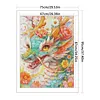 Blossom Dragon-14CT Stamped Cross Stitch Egyptian Cotton 75*95cm (Big Size) tapestrymarket
