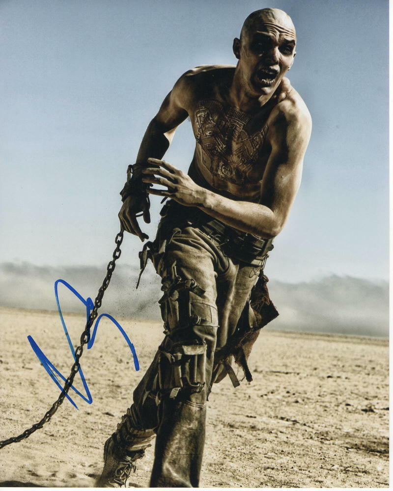 NICHOLAS HOULT SIGNED AUTOGRAPHED 8X10 Photo Poster painting - MAD MAX: FURY ROAD STUD, TOLKIEN