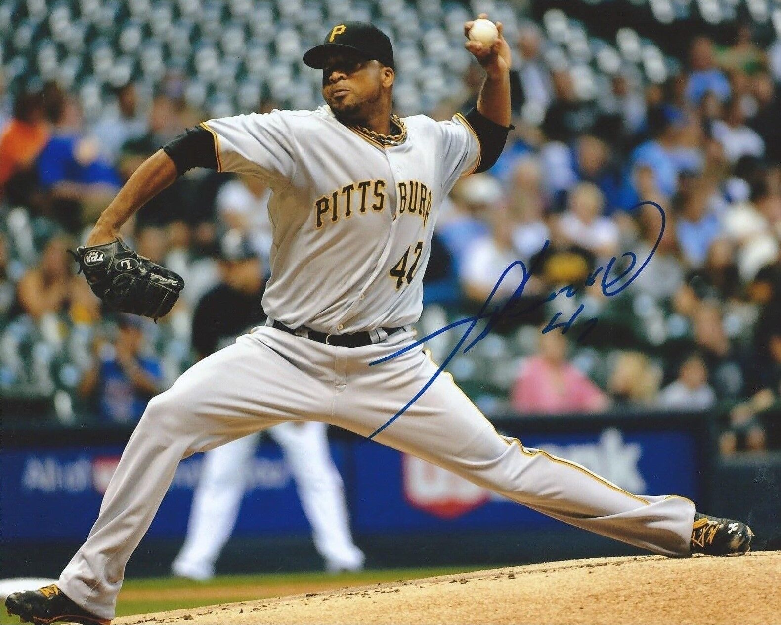 FRANCISCO LIRIANO signed autographed Pittsburgh Pirates 8x10 Photo Poster painting w/COA