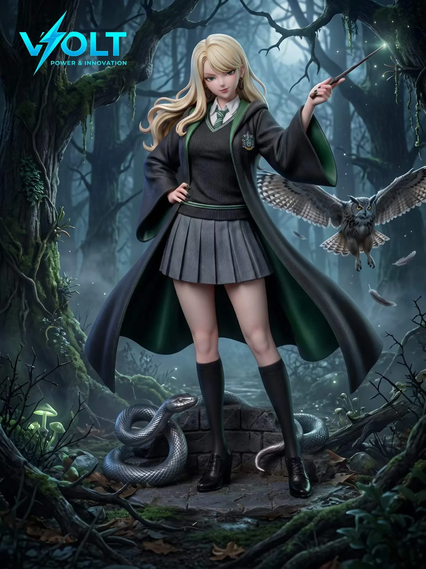 VOLT Studio - Blonde Girl Original 1/6 Statue(GK)-