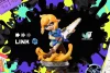 Squid Princess Zelda & Squid Link - The Legend of Zelda Splatoon Resin Statue - KukuCraft Studio