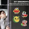 12PCS DIY Diamond Art Refrigerator Sticker Kits for Home Decor (Fruit)