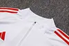 Joyfball 2025/2026 Liverpool Half-Pull Training Suit White Jersey 1:1 Thai Quality 