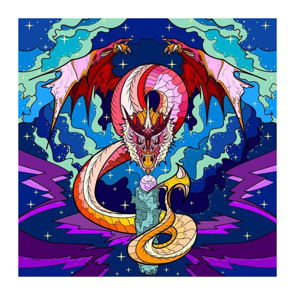 

Pterosaur - Special Shaped Diamond Painting - 30*30CM, 501 Original