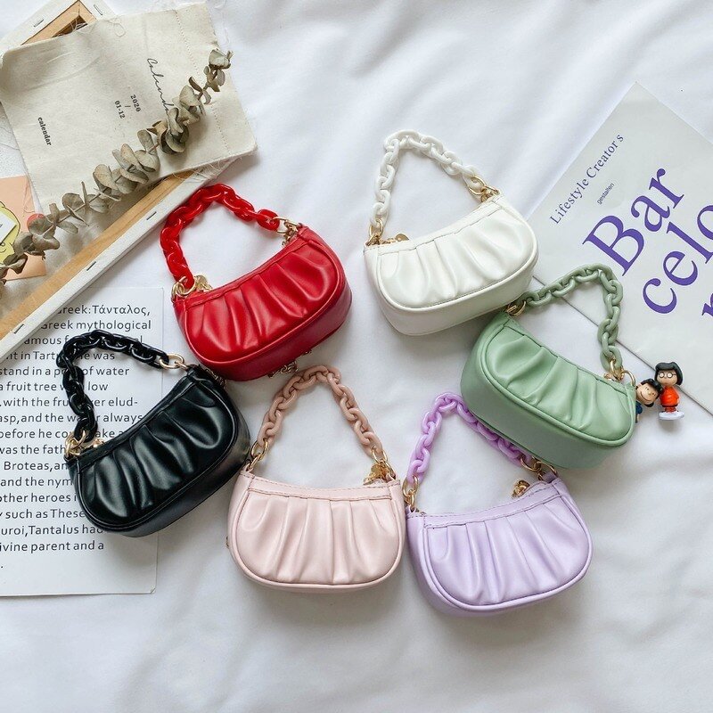 Children&#39;s Mini Clutch Bag Cute Crossbody Bags for Women Kids Small Coin Wallet Pouch Baby Girls Party Hand Bag Purse US Mall Lifes
