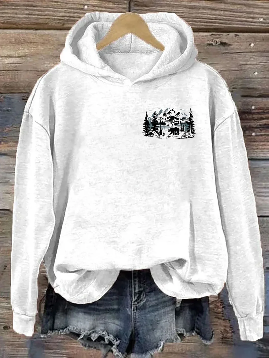Though The Mountains Move Vintage Hoodie