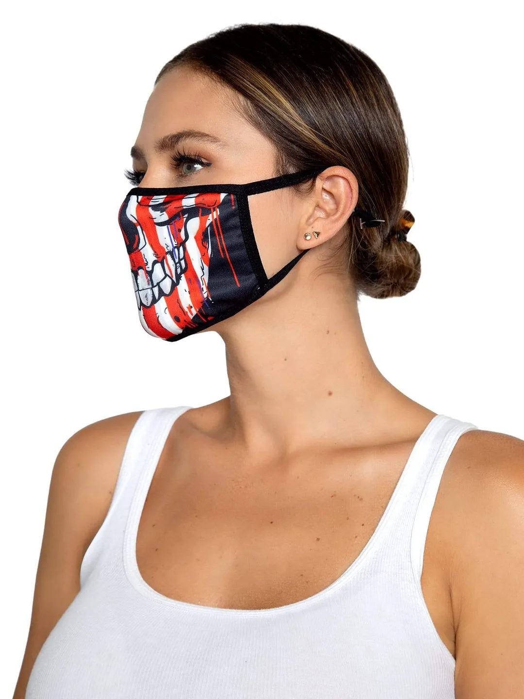 Americana Skull Face Mask