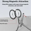 Magsafe Multi-Function Magnetic Mobile Phone Holder Foldable Mobile Phone Tripod Photo Live Portable Selfie Stick Desktop Tripod