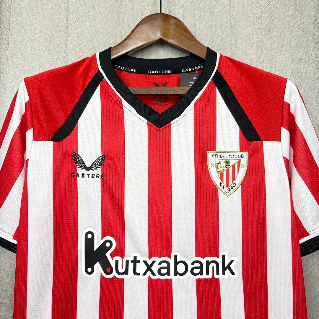 26/27 Athletic Bilbao Home Football Shirt Thai Quality