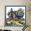 Cabin-11CT Stamped Cross Stitch 40*40cm/15.75*15.75in