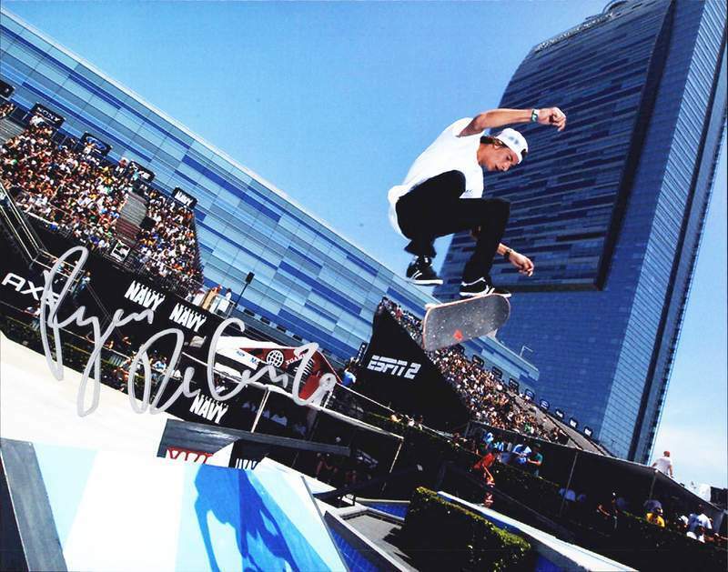 Ryan Decenzo authentic signed skateboarding 8x10 Photo Poster painting W/Cert Autographed A0164