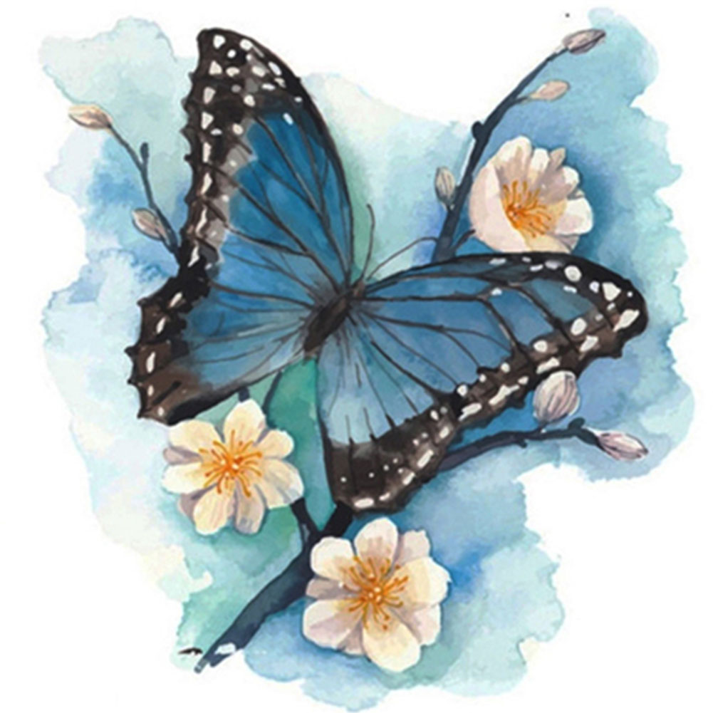 

Butterfly - Round Drill Diamond Painting - 30*30CM, 01, 501 Original