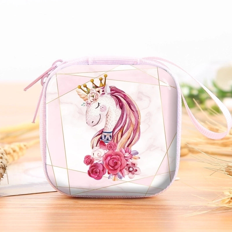 Girl’S Cartoon PVC Zipper Coin Purses