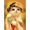 Diamond Painting -DIY Round Drill Imperial Concubine Cat(45x60cm)