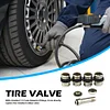 4Pcs Car Tyre Tire Valve Stems with Caps Invisible Car Wheel Air Tire Valve Stem