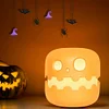 Pumpkin Night Light - Fun and Creative Gift, Atmosphere Light. Rechargeable, Adjustable Brightness And Timer