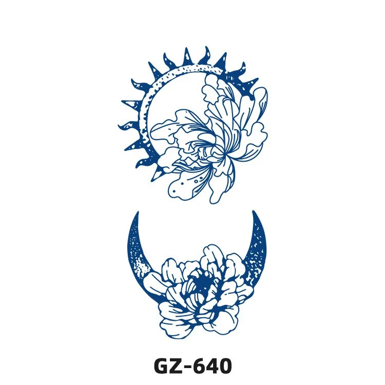 Sdrawing 2022 New Punk Trend Temporary Tattoo Lion Tiger Animal Pattern Juice Tattoo Waterproof Lasting Hot Girl Y2k Fake Tattoo