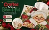 Santa Wife DIY Pearl Diamond Painting PU Cover Tissue Holder Kit Pearl Art Painting Decoration for Home & Gifts