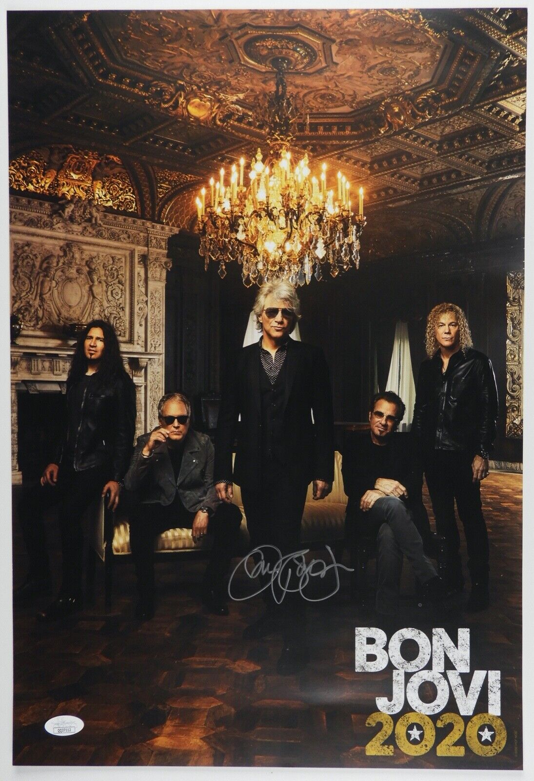 Jon Bon Jovi JSA Signed Autograph Poster Lithograph 2020 13 x 19