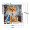 Diamond Painting -DIY Round Drill Crown Puppy