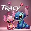 Stitch Lover - DIY Personalisiert Disney Namen Voller Diamant Malerei