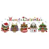 Christmas Owl - 14CT Stamped Cross Stitch Kit(48*18cm)