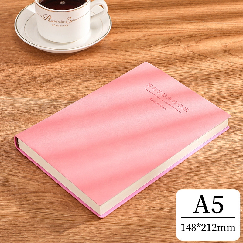 Large A4 Soft Lambskin A5 Simple Student Horizontal Line Notebook Business Thickened B5 Notepad Office Cultural Notepad