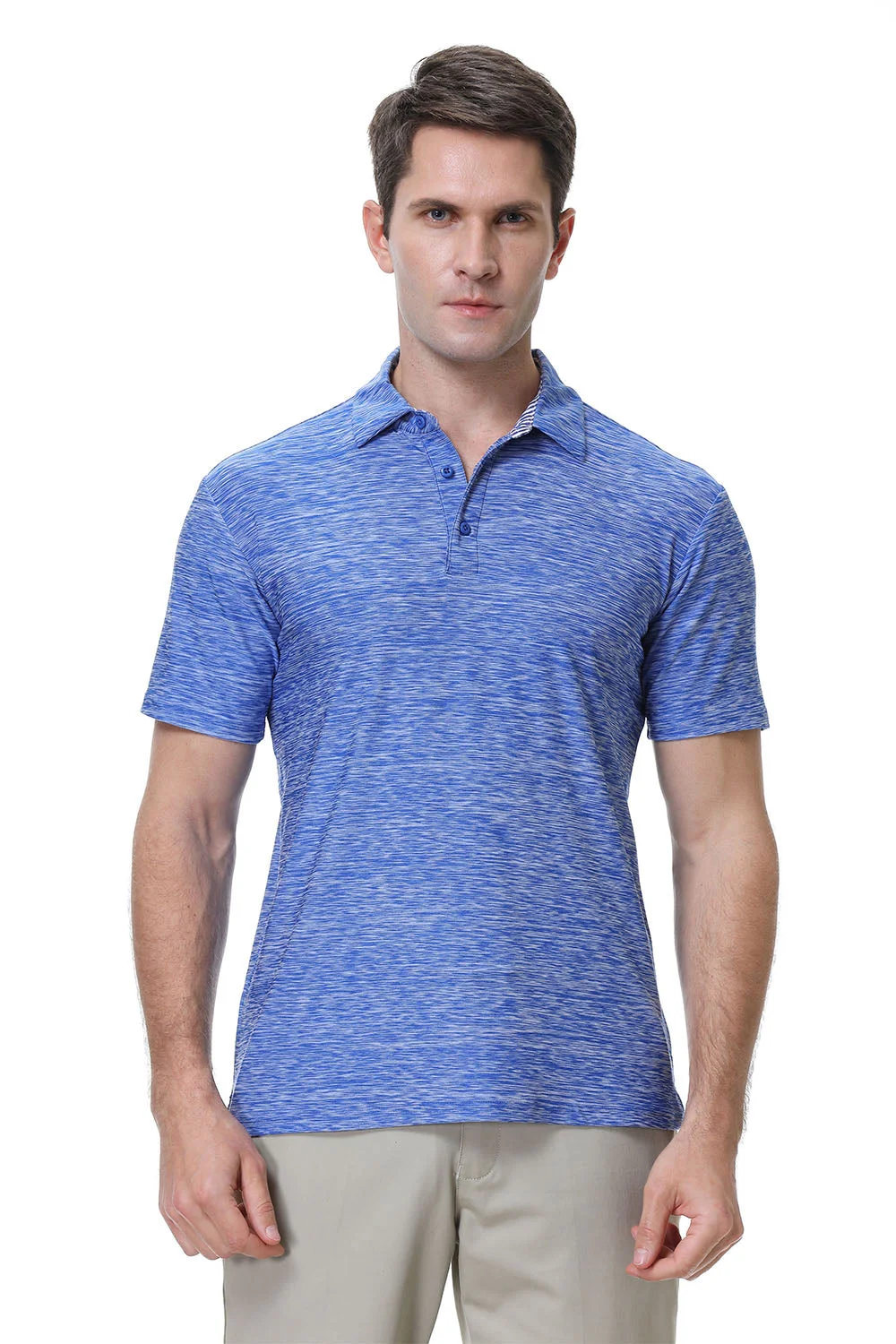 Men's Sport Polo Blue Alex Vando Fashion