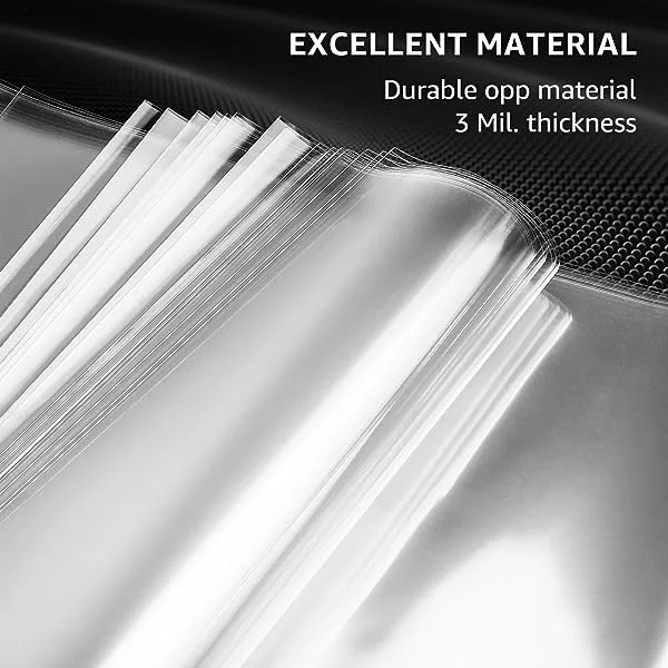 Wholesale 3 Mils Polypropylene Plastic 12" Vinyl Record Outer Sleeves For Phono