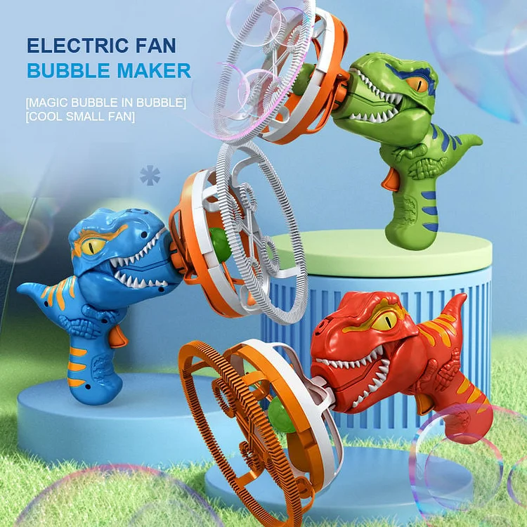 🦖Electric Dinosaur Bubble Machine 