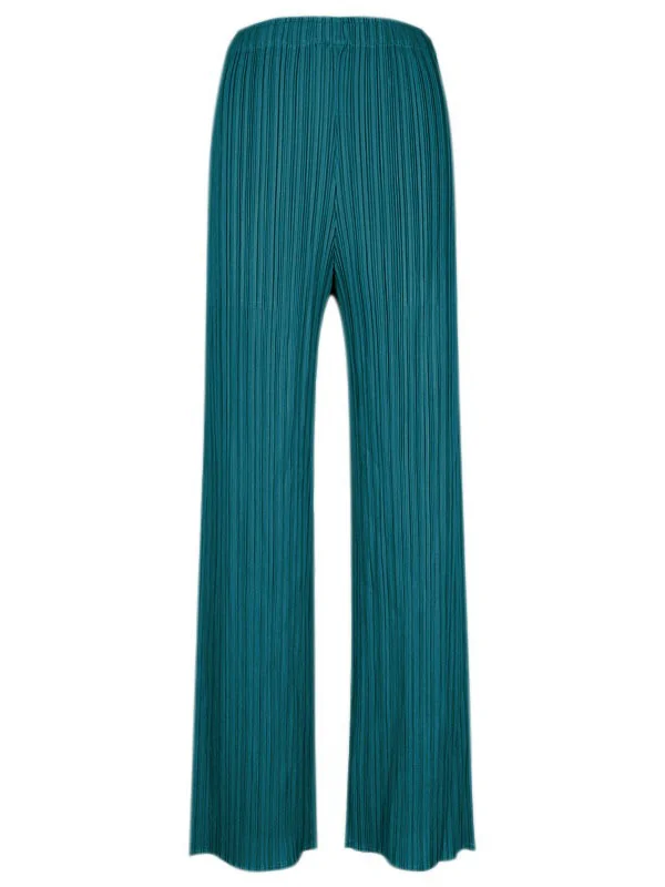 15 Colors Loose Elasticity High Waisted Wide Leg Pleated Pants
