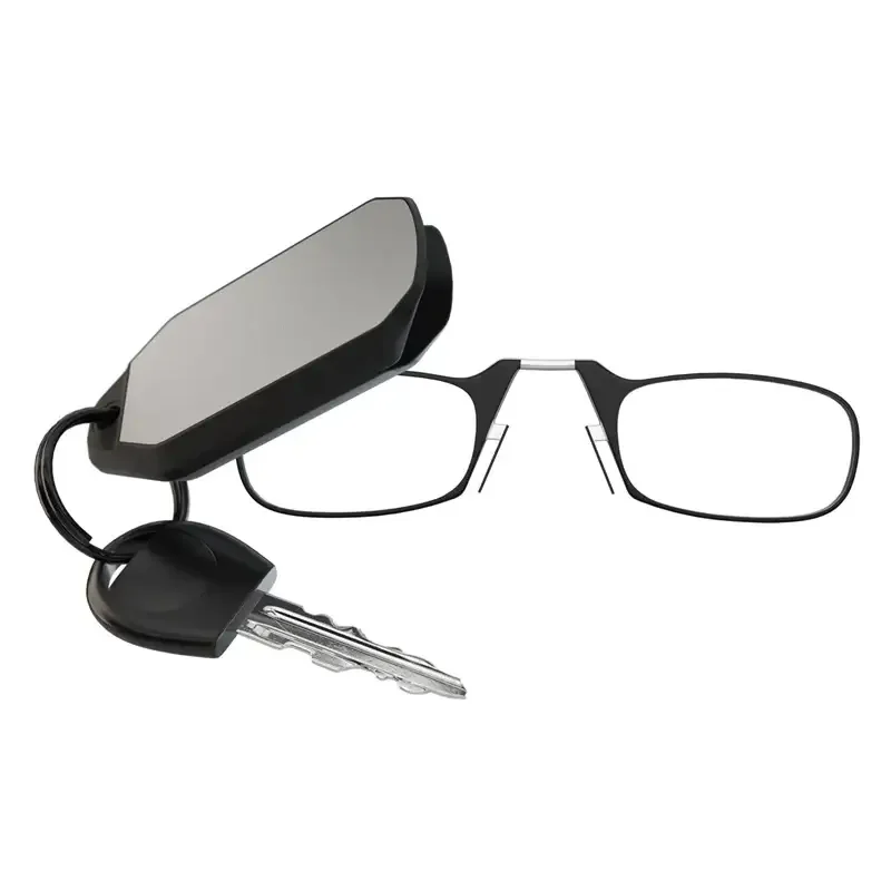 Kendaza™ MINI NOSE CLIP CARD KEYCHAIN READING GLASSES