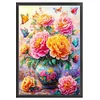 Peony Vase-11CT Stamped Cross Stitch 50*70cm/19.69*27.56in(Big Size) tapestrymarket