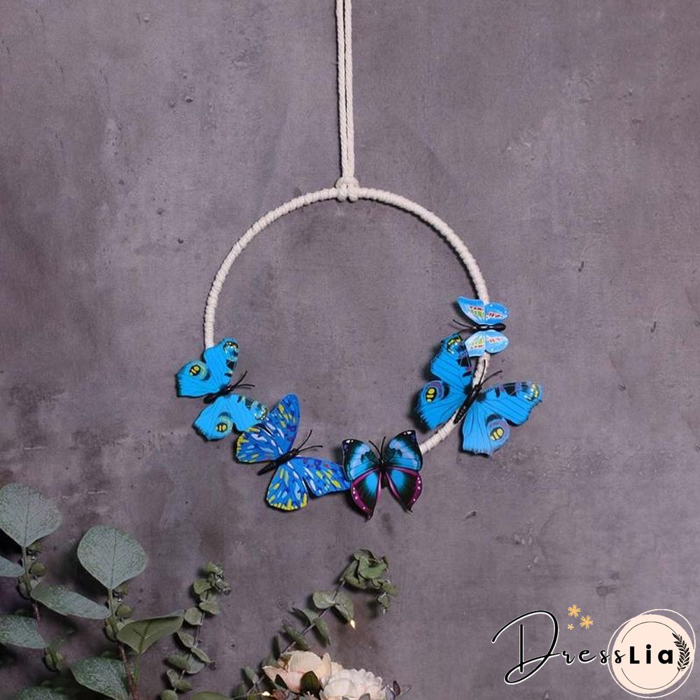 Garland Simulation Butterfly Decorations Wall Craft Ornaments