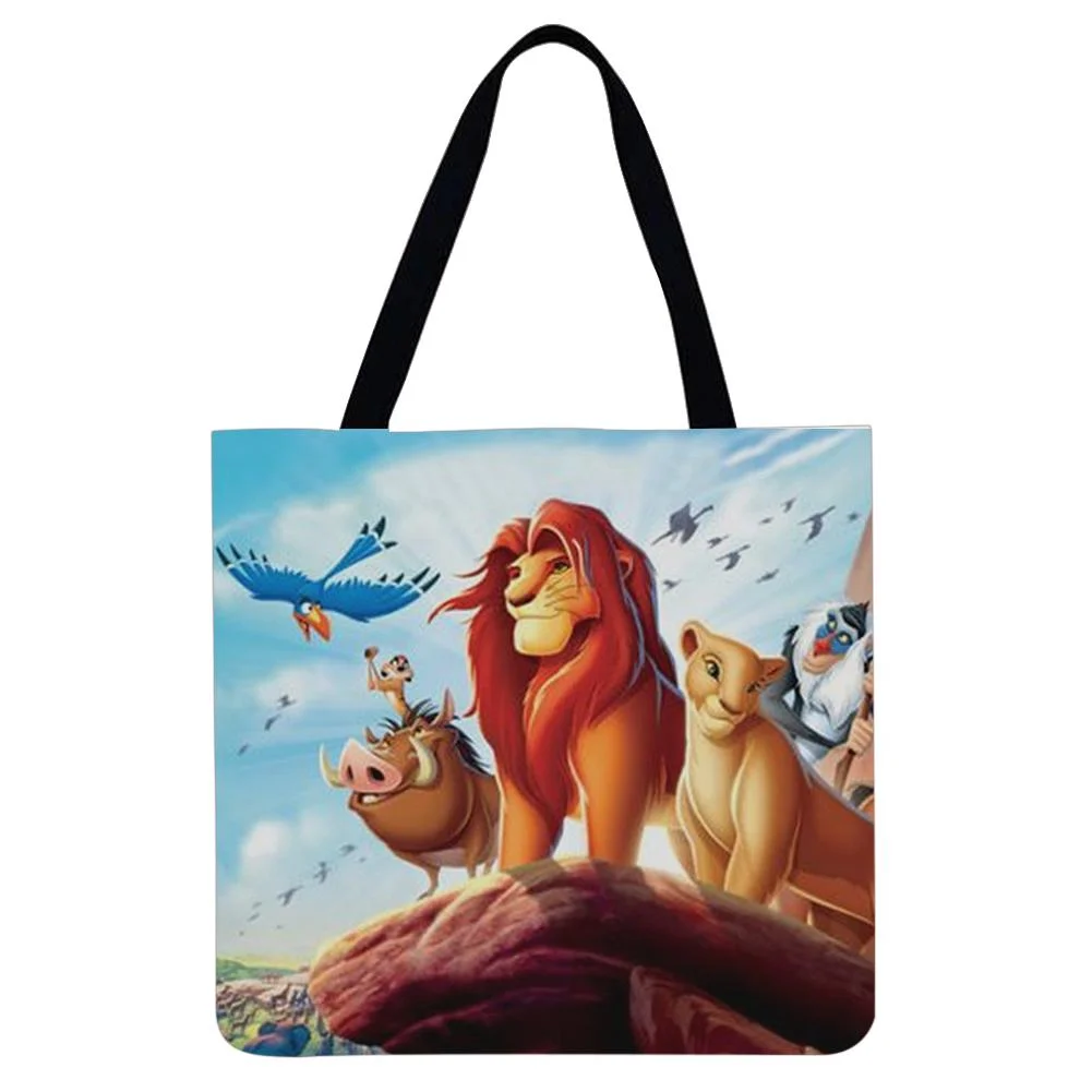 Linen Tote Bag -  Lion King