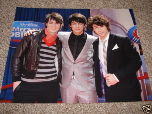 Jonas Brothers Cool Sexy 8x10 Promo Photo Poster painting #4