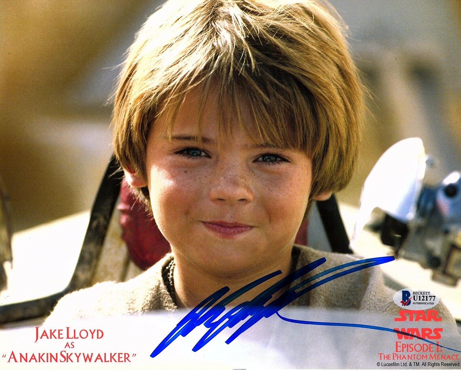 JAKE LLOYD Signed Autographed STAR WARS Anakin