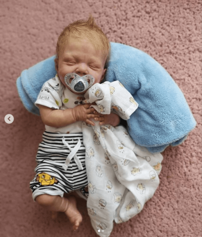 15'' Laura Realistic Baby Girl with “Heartbeat” and Sound