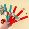 Christmas snap ring cartoon plush elk Christmas clapping bracelet decoration toy