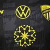 Joyfball 2025/2026 Player Version Ittihad Away Black Football Jersey（The player version jersey is a bit tight, please pay attention to the size selection）