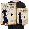 Sailor Man - Vintage Metal Signs - 20*30cm/30*40cm - Movie