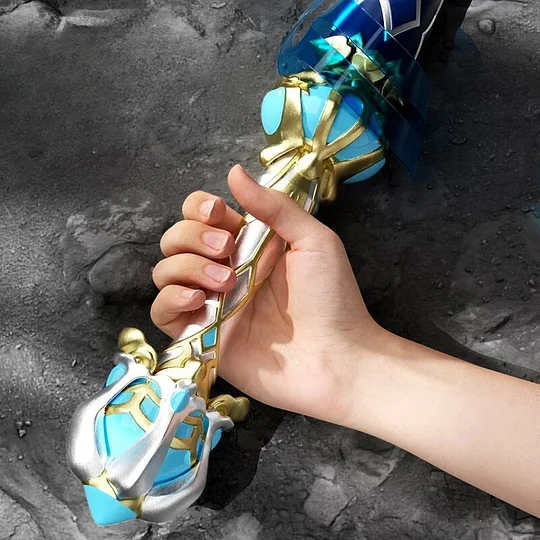 [Wetrose] In Stock Furina Sword Genshin Impact Cosplay Props Splendor of Tranquil Waters Blade Staff Model Weapon Focalors Hydro Archon