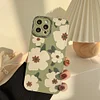Vintage Spring Flower Matte Silicone iPhone 7-14 Cases