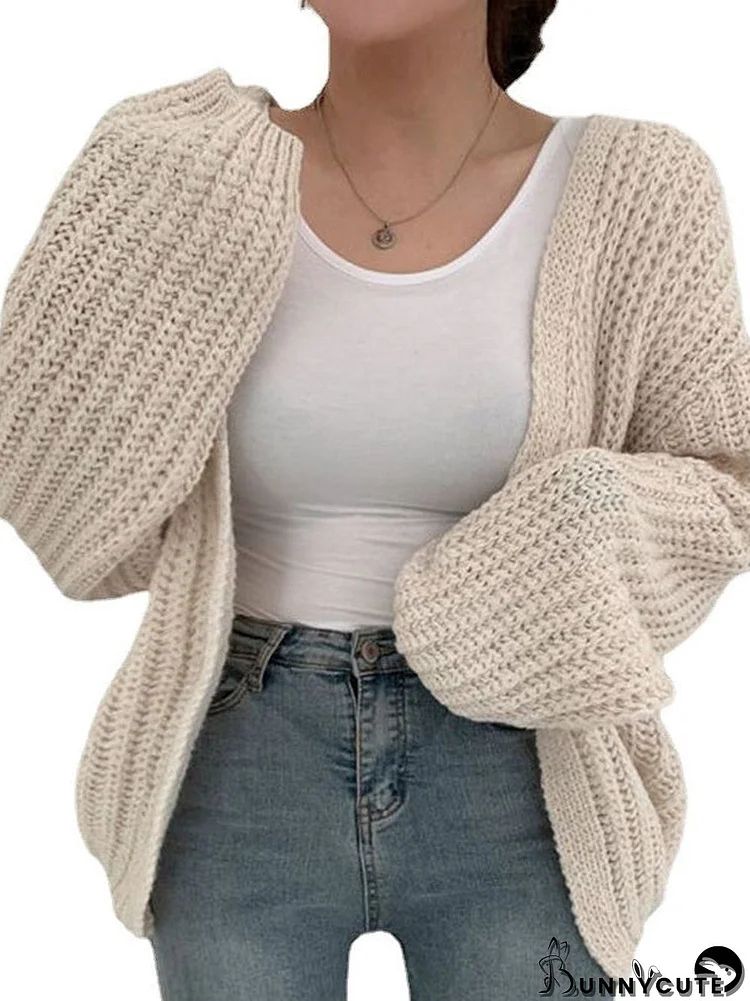 Women's Long Sleeve Knit Cardigan Sweaters