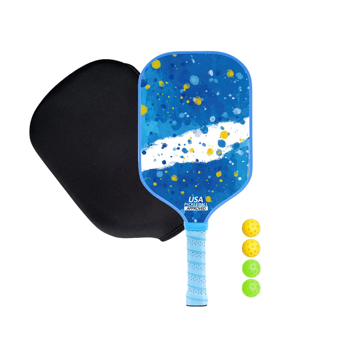 Original Paddle (16mm) T700 Sandblasted Carbon Fiber-Cloudburst Colors Paddle