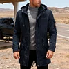 💥 2025 Hot Sale! Men's Workwear Casual Outdoor Thick Winter Hooded Jacket - Warm, Perfect for Hiking, Traveling and Leisure Wear