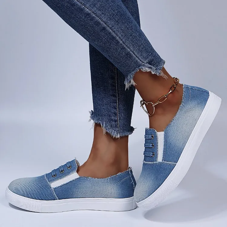 Women's Denim Casual Canvas Shoes